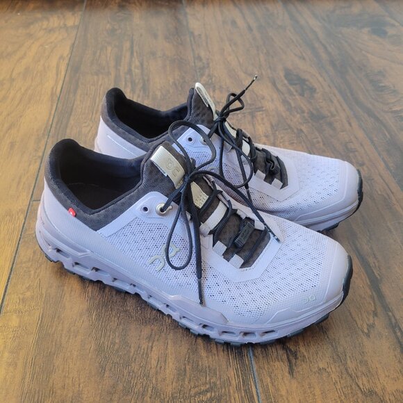On Running Shoes - On Cloud Cloudultra Lavender/Eclipse Trail Running Shoes Sneakers Womens Size 8